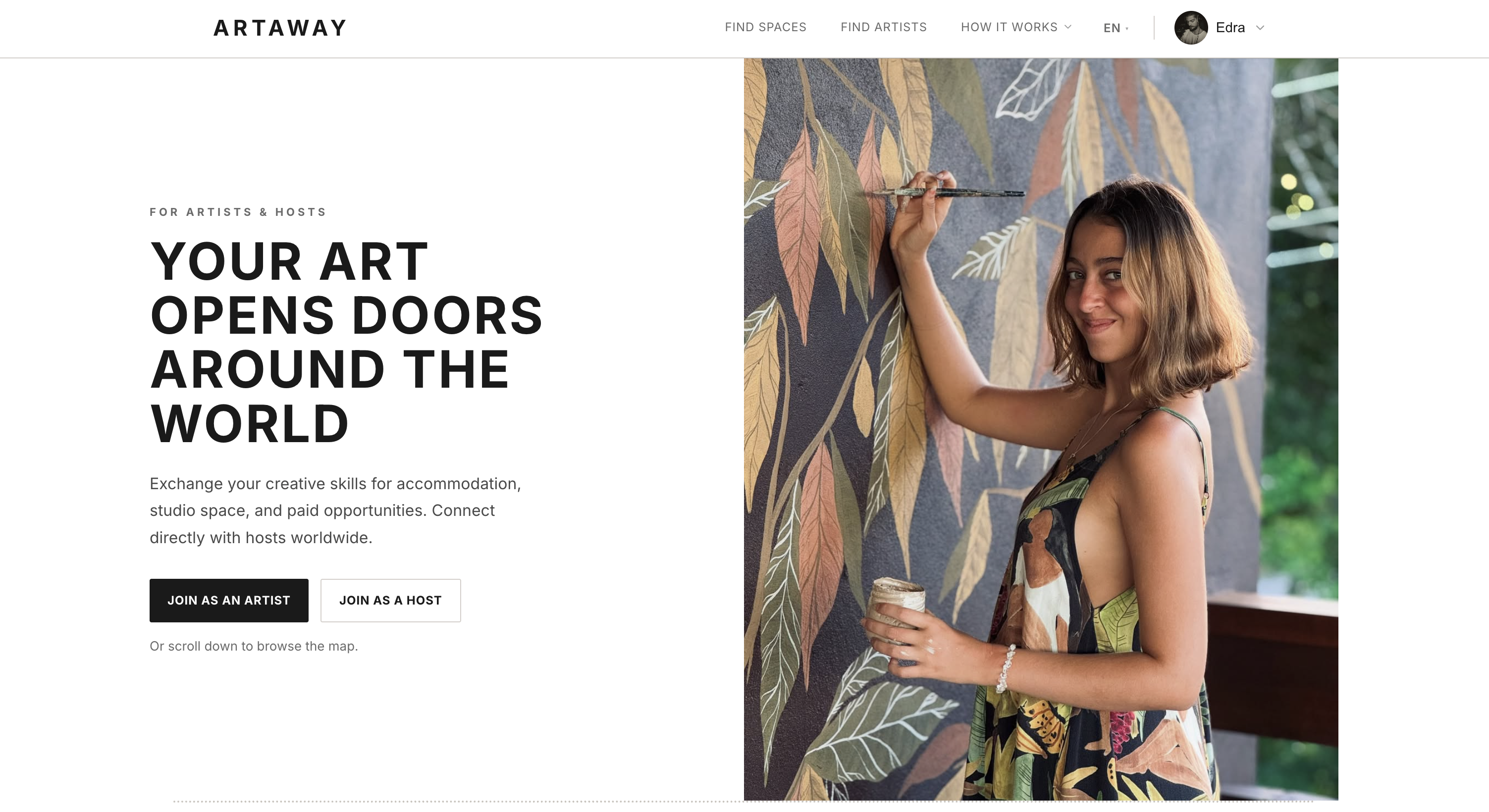 Artaway artist marketplace